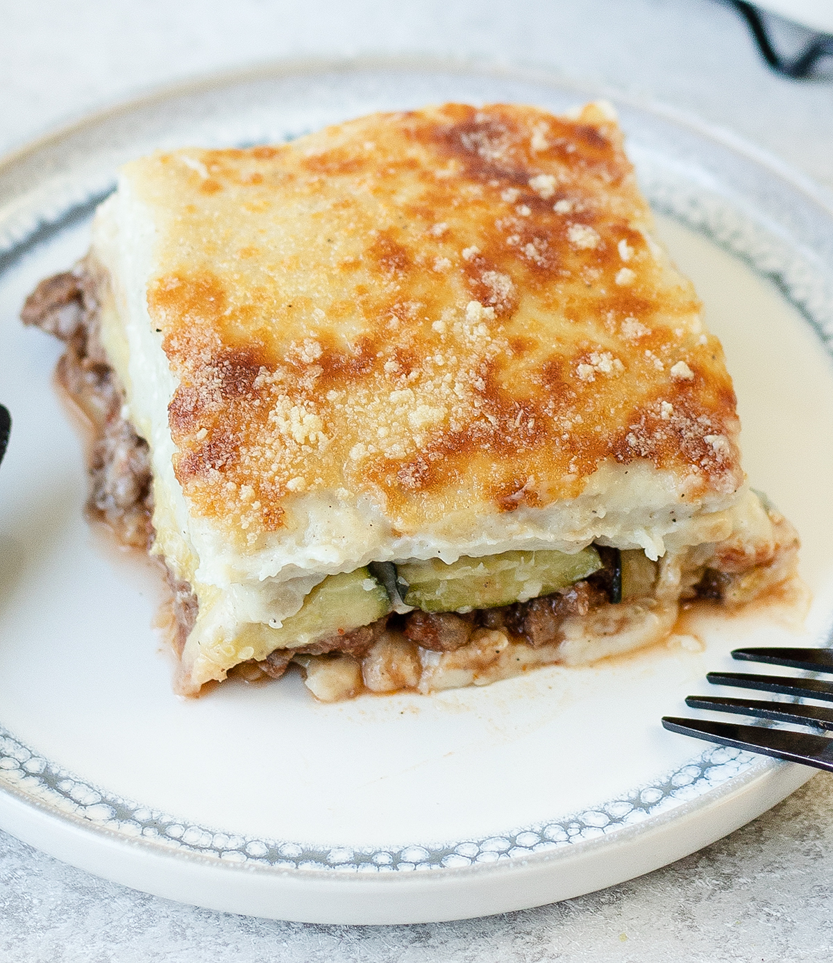 Zucchini Bechamel Casserole