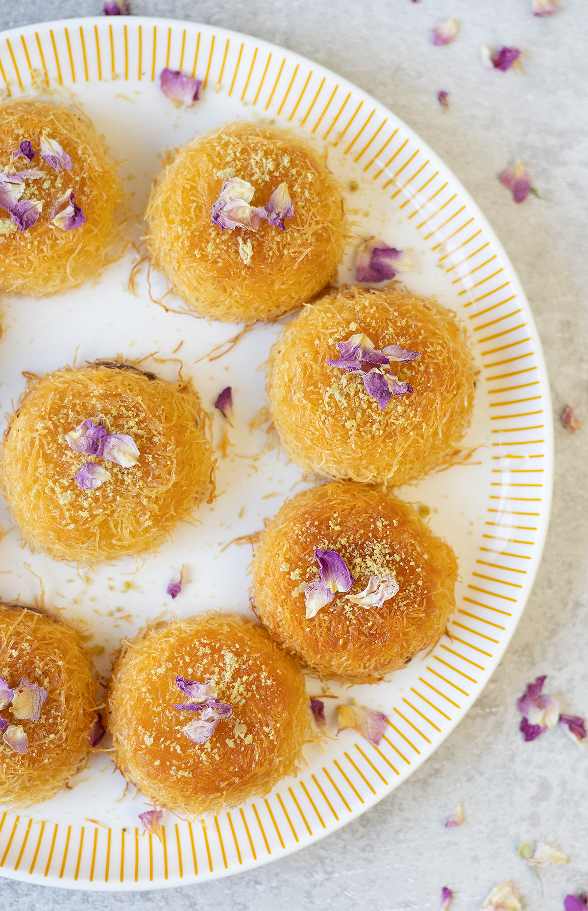 Mini Kunafa With Ricotta Cheese