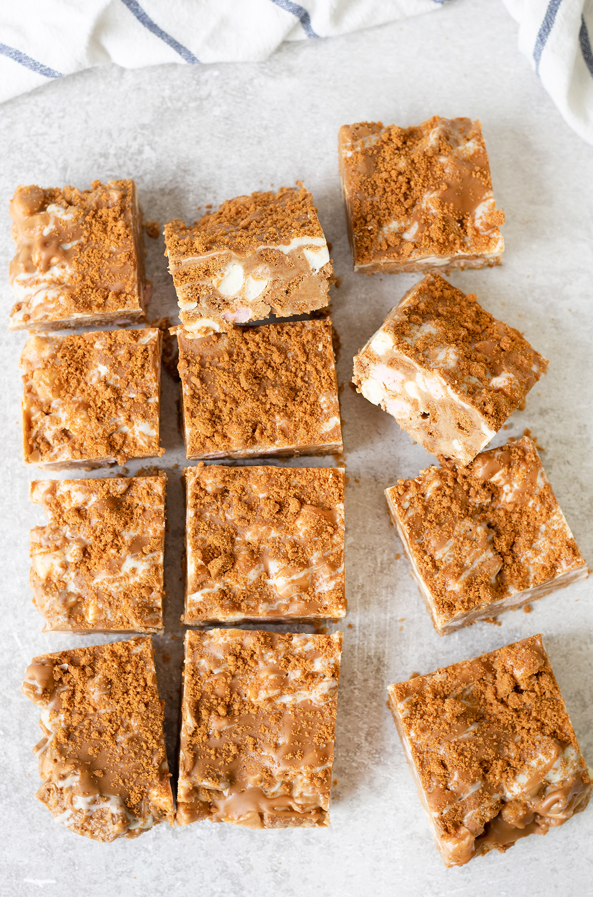 Biscoff Rocky Road is a delicious, easy, and no-bake dessert.