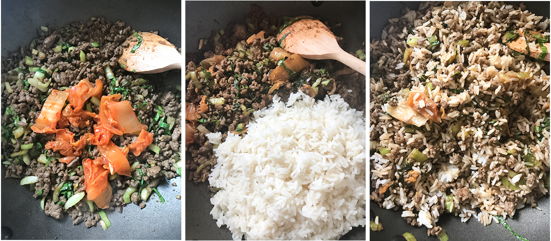 Transfer to a bowl and garnish with spring onion.