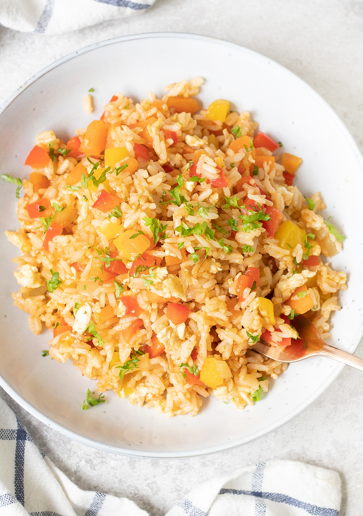 Veggie Egg Fried Rice