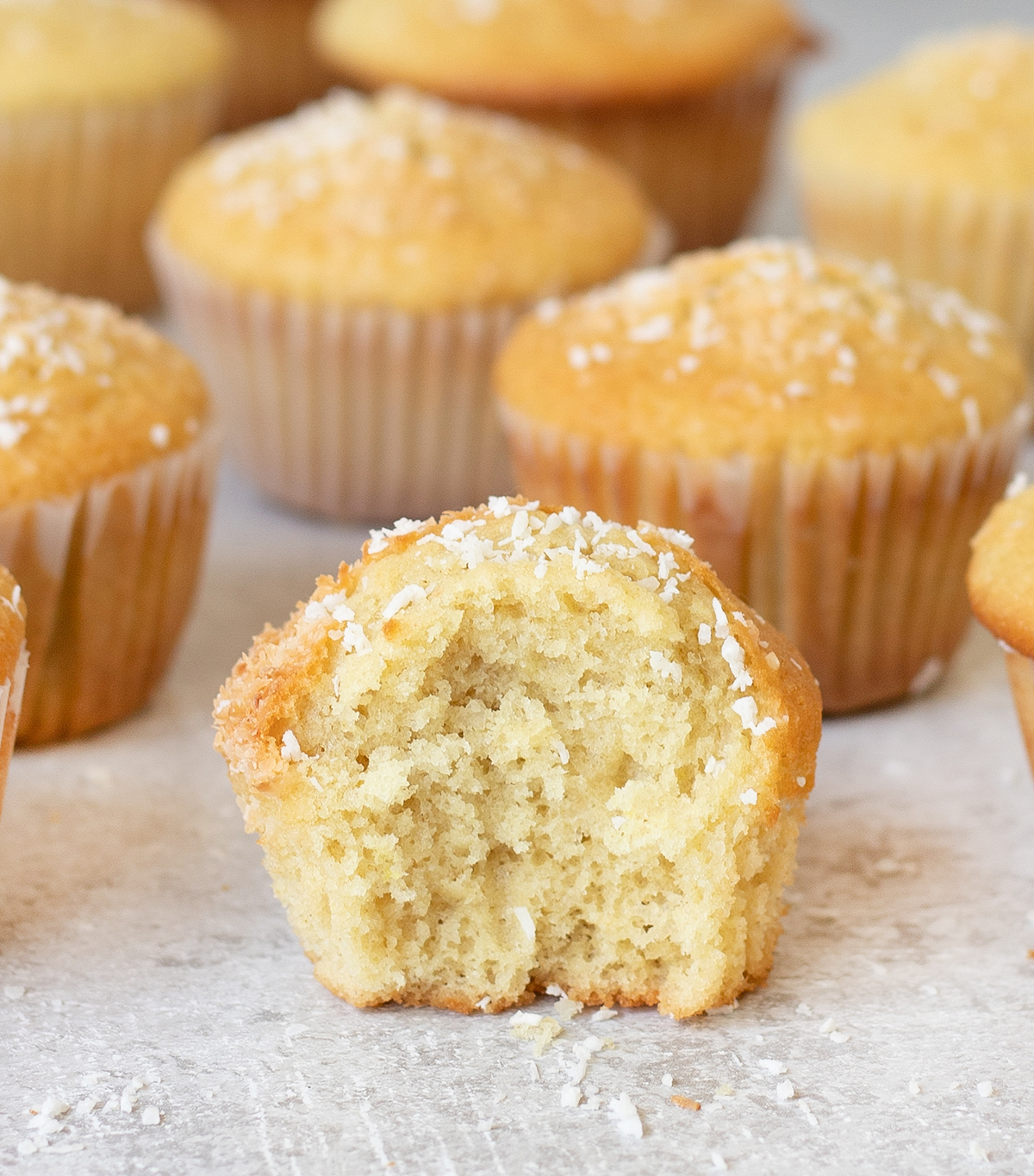 Lemon Coconut Muffins