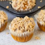 Pumpkin Muffins with Crumb Topping