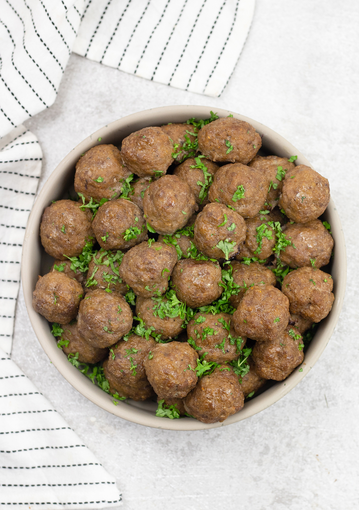 Oven Baked Meatballs