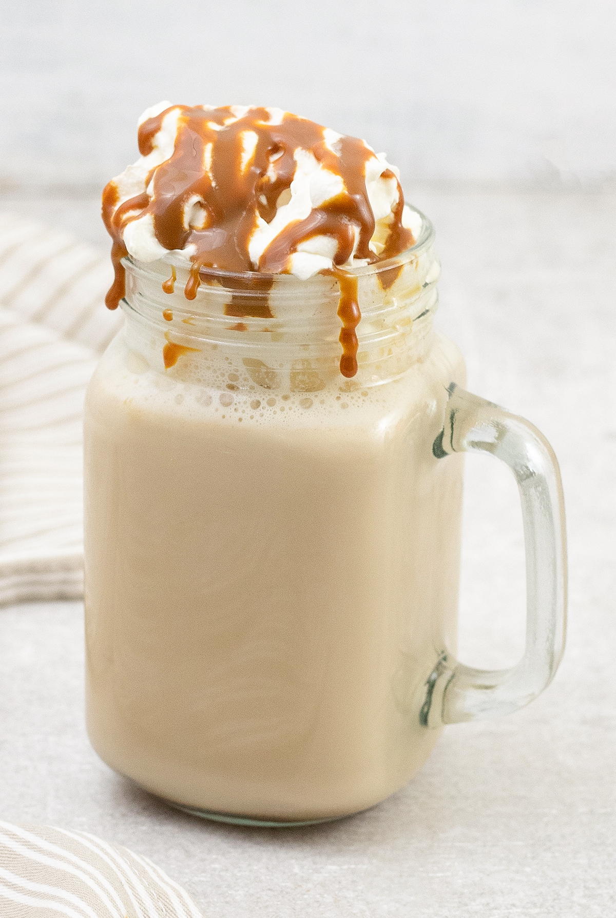 Caramel latte shop