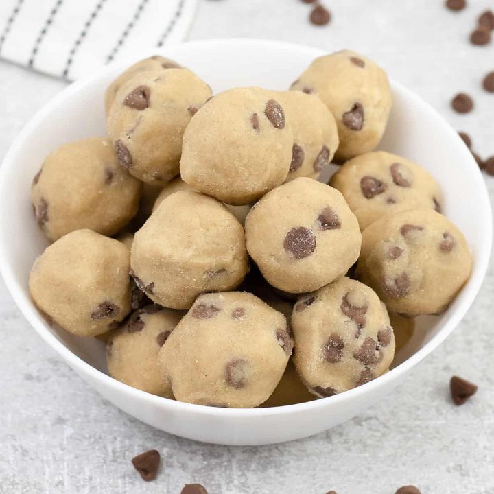 Edible Cookie Dough Bites (No Bake) Healthy Life Trainer
