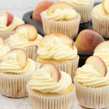 Peach Cupcakes