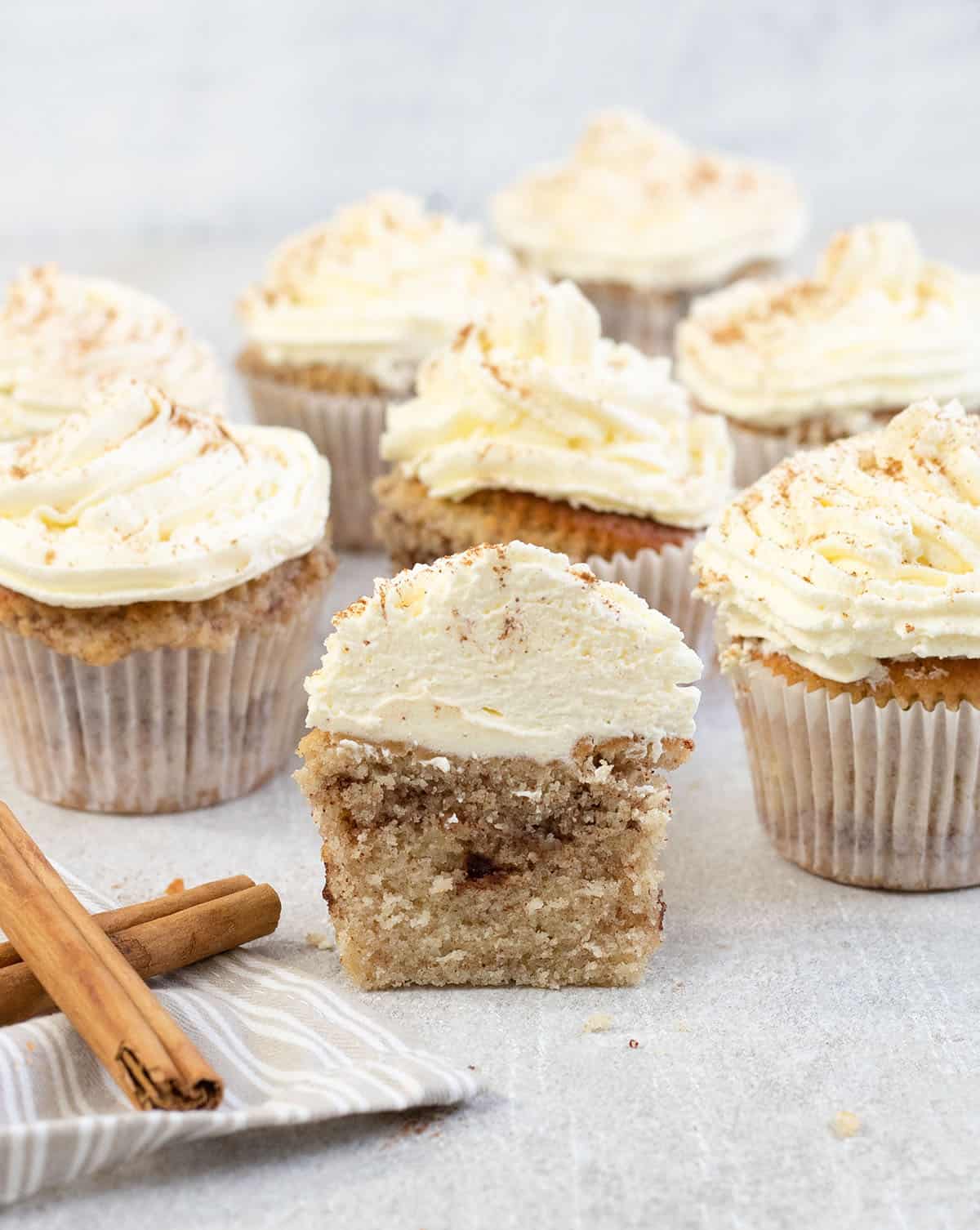 Cinnamon Cupcakes