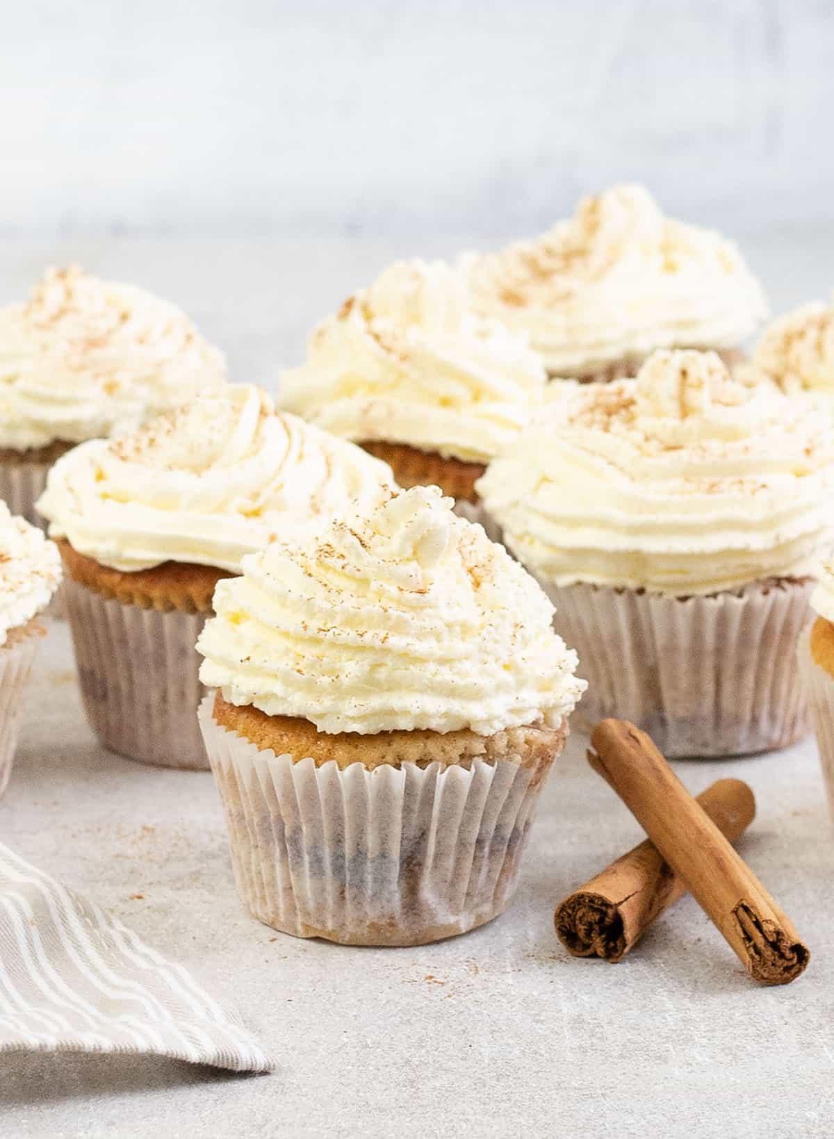 Cinnamon Sugar Cupcakes