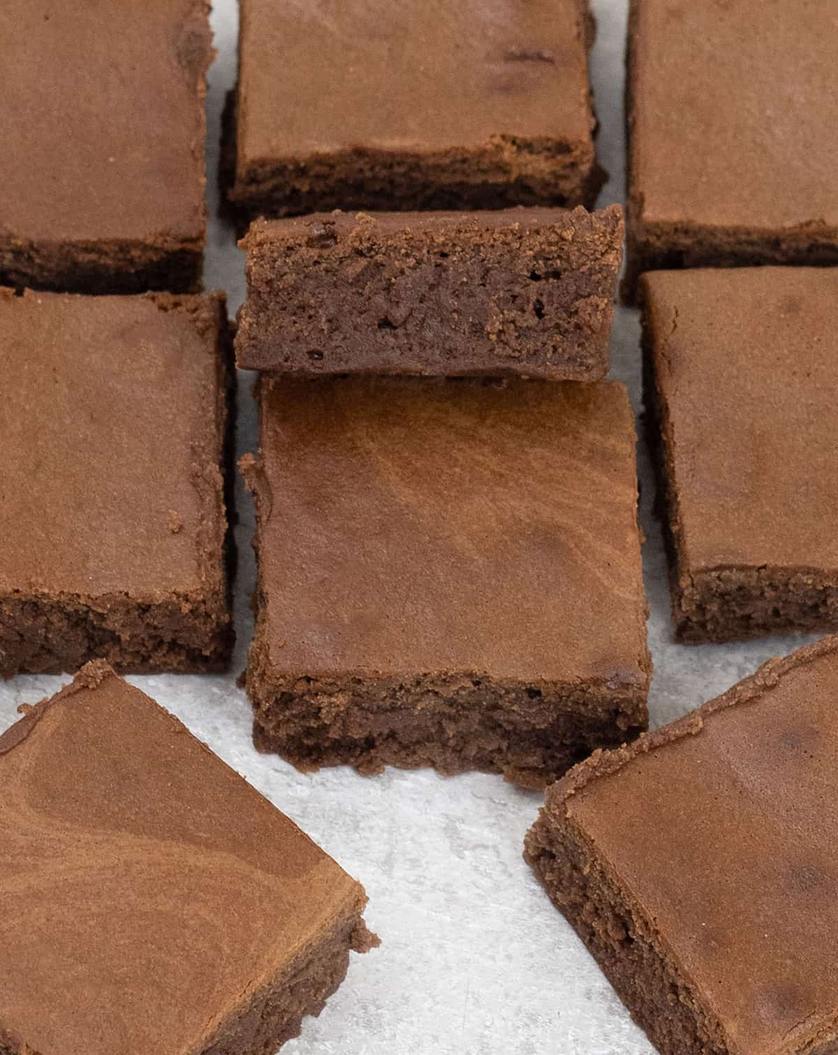 slices of Sweetened  Condensed Milk Brownies