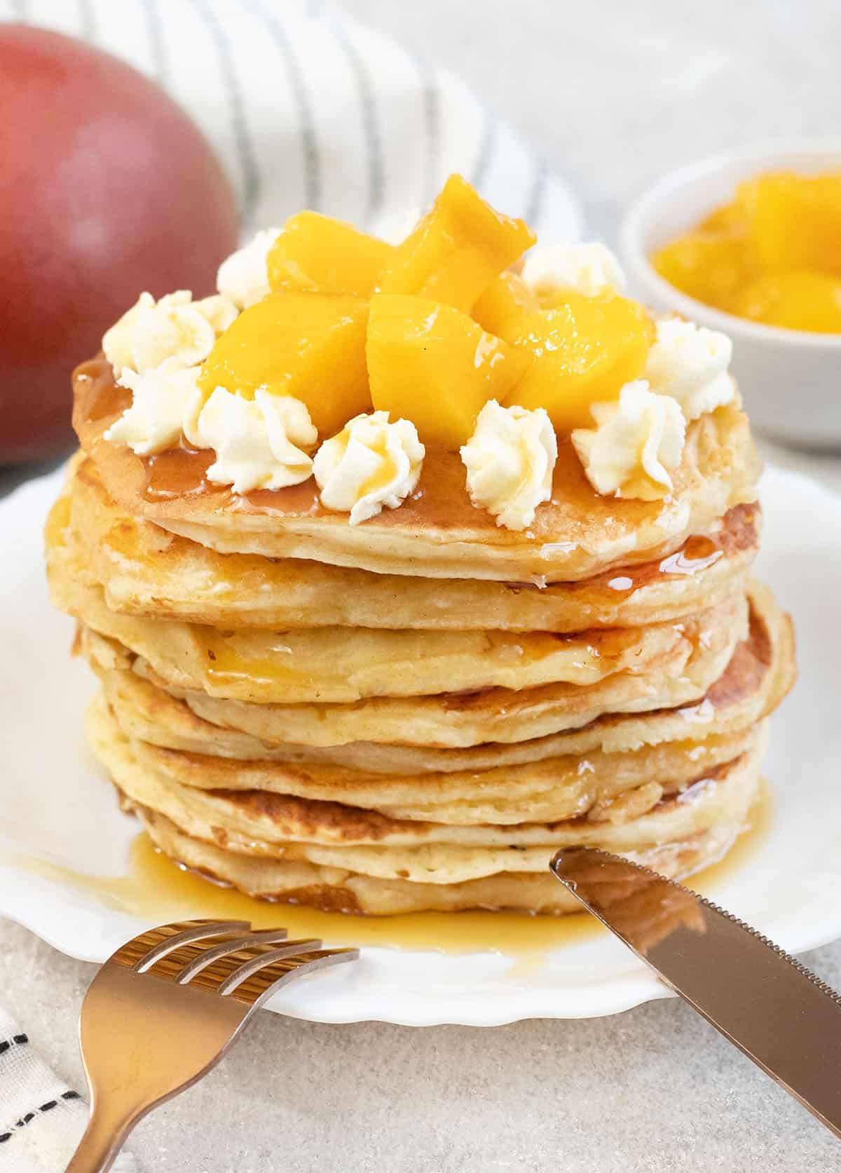 Mango Pancakes