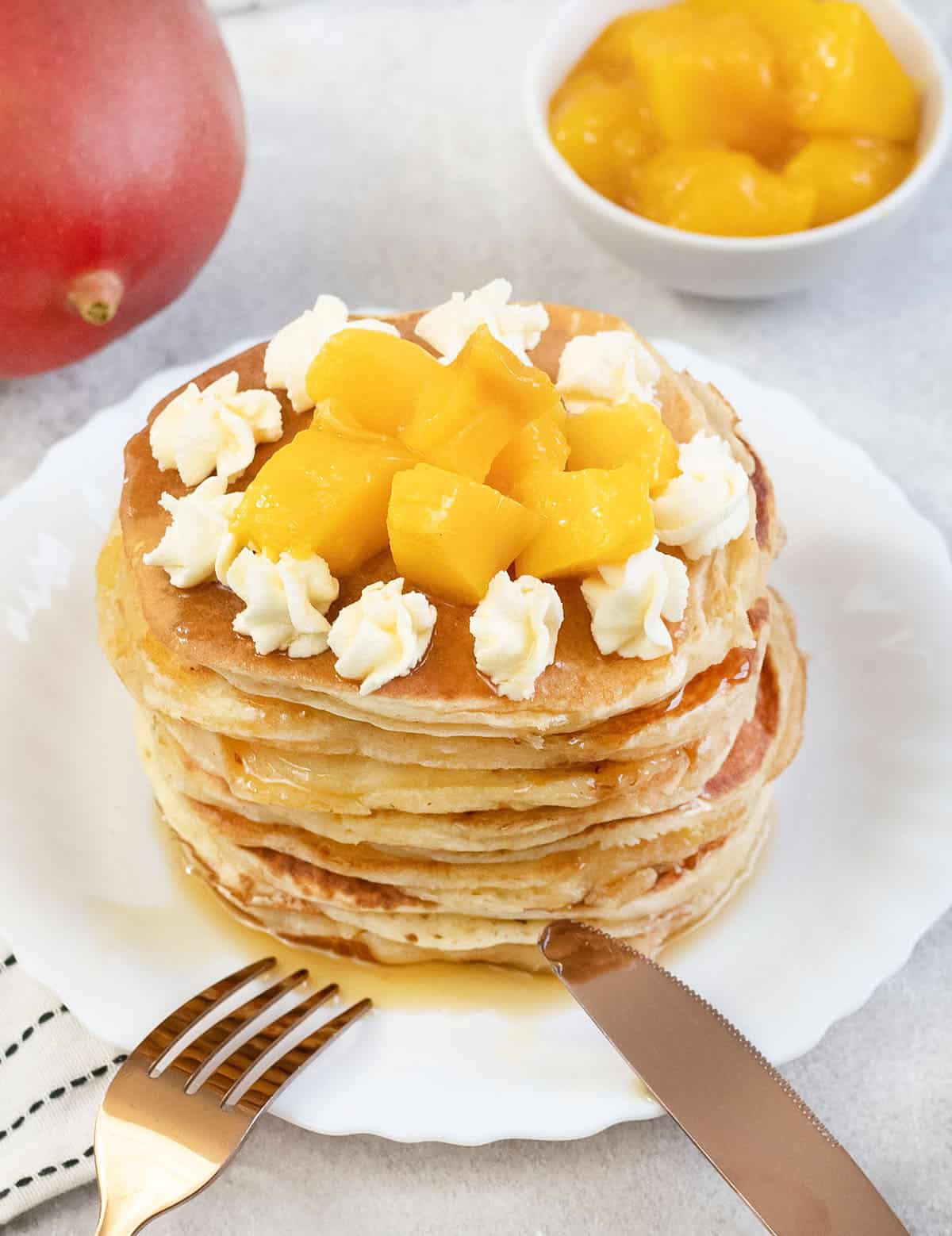 Mango Pancakes