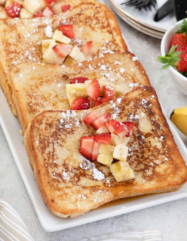 Strawberry Banana French Toast Healthy Life Trainer
