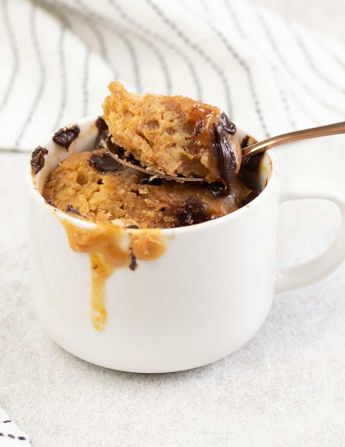 3 Ingredient Peanut Butter Mug Cake Healthy Life Trainer