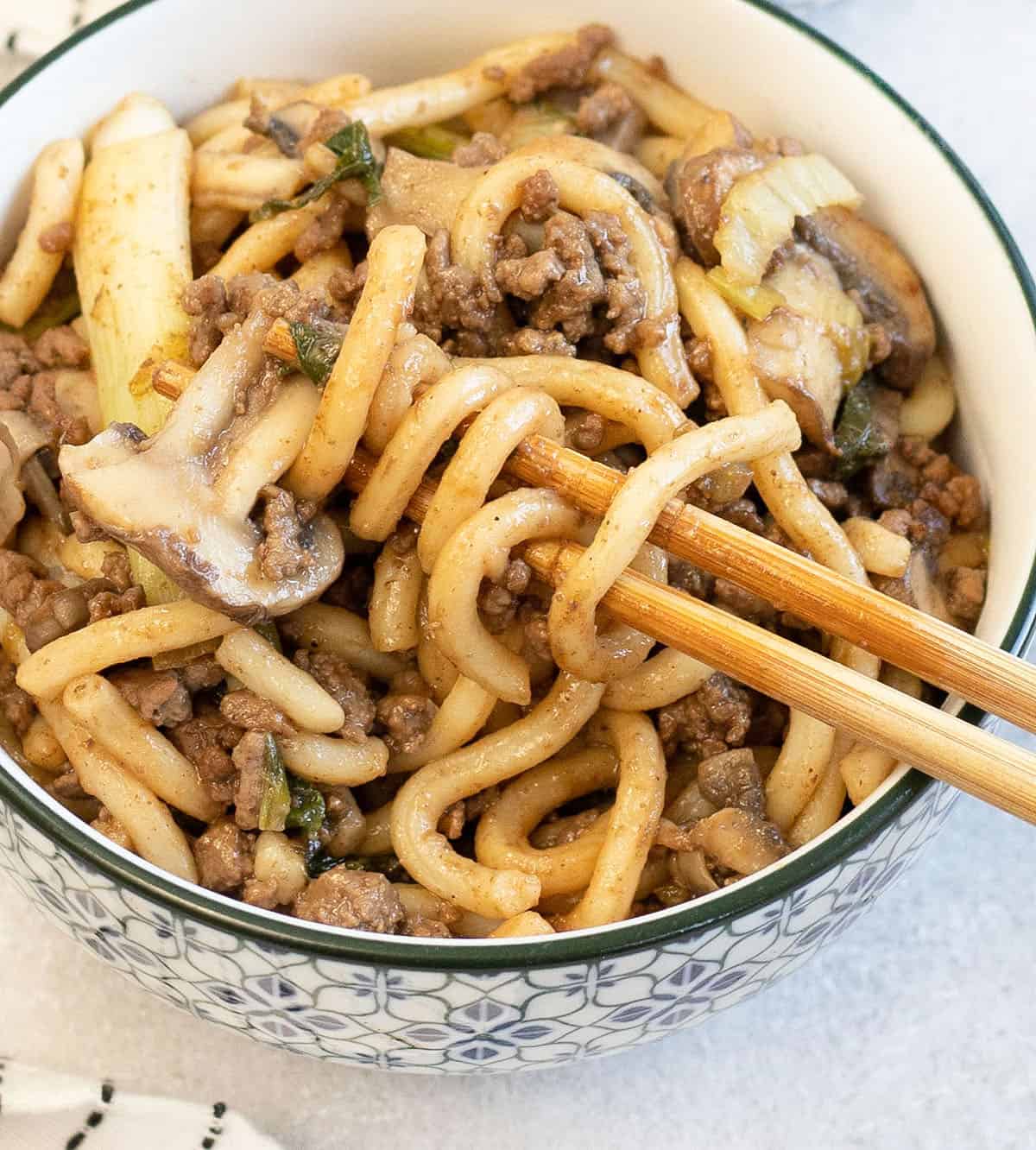 Beef Yaki Udon