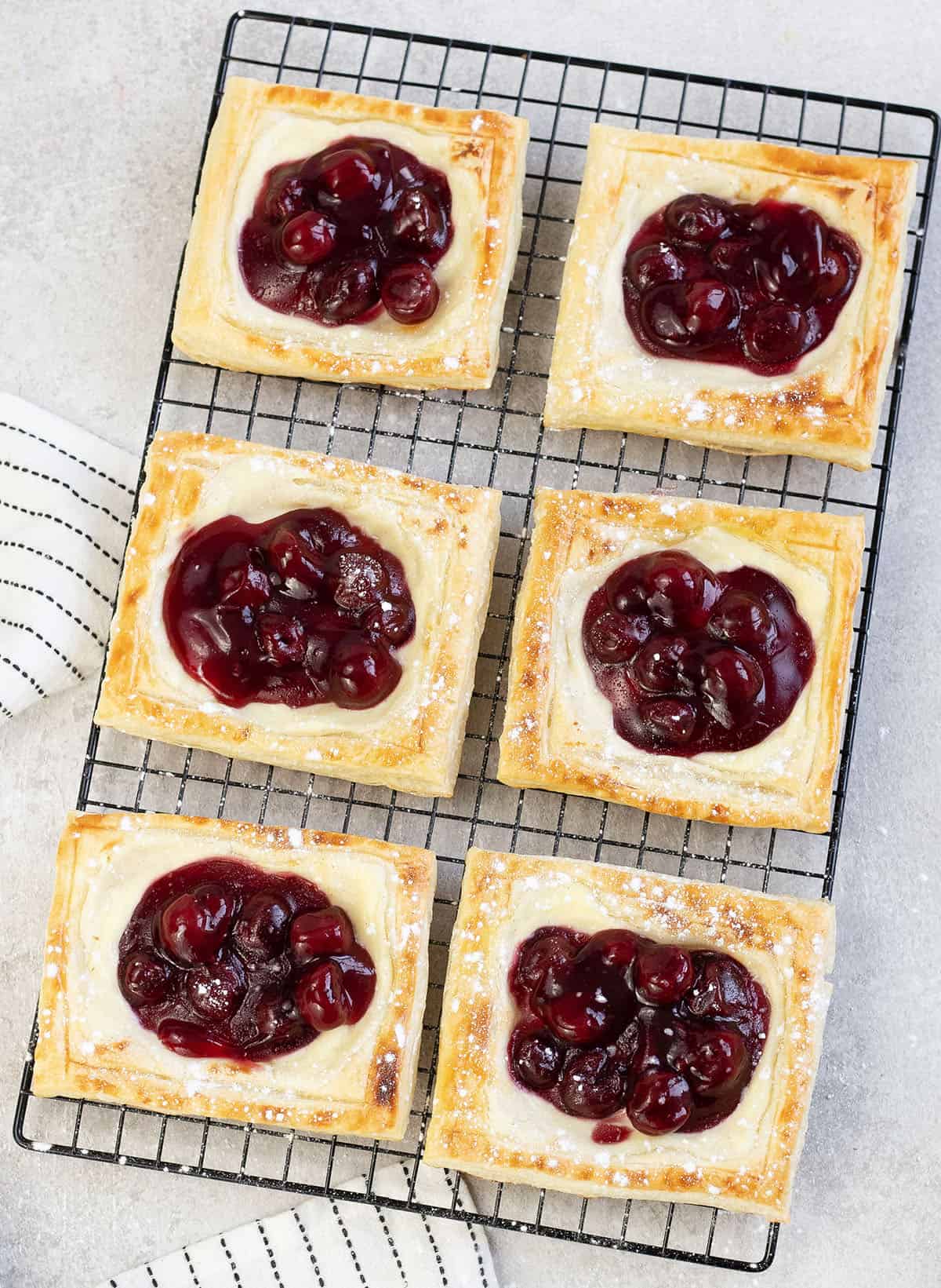 6 Cherry Danish