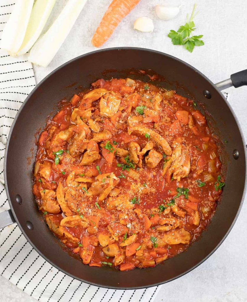 Easy Chicken Bolognese Recipe Healthy Life Trainer