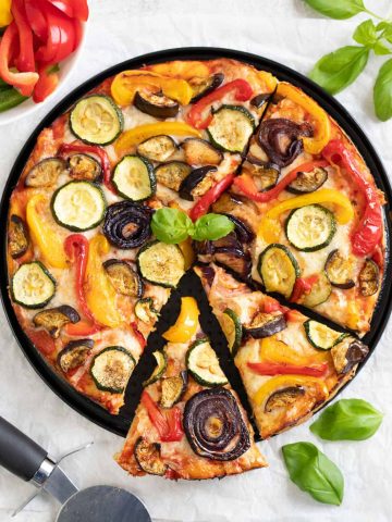 Roasted Vegetable Pizza