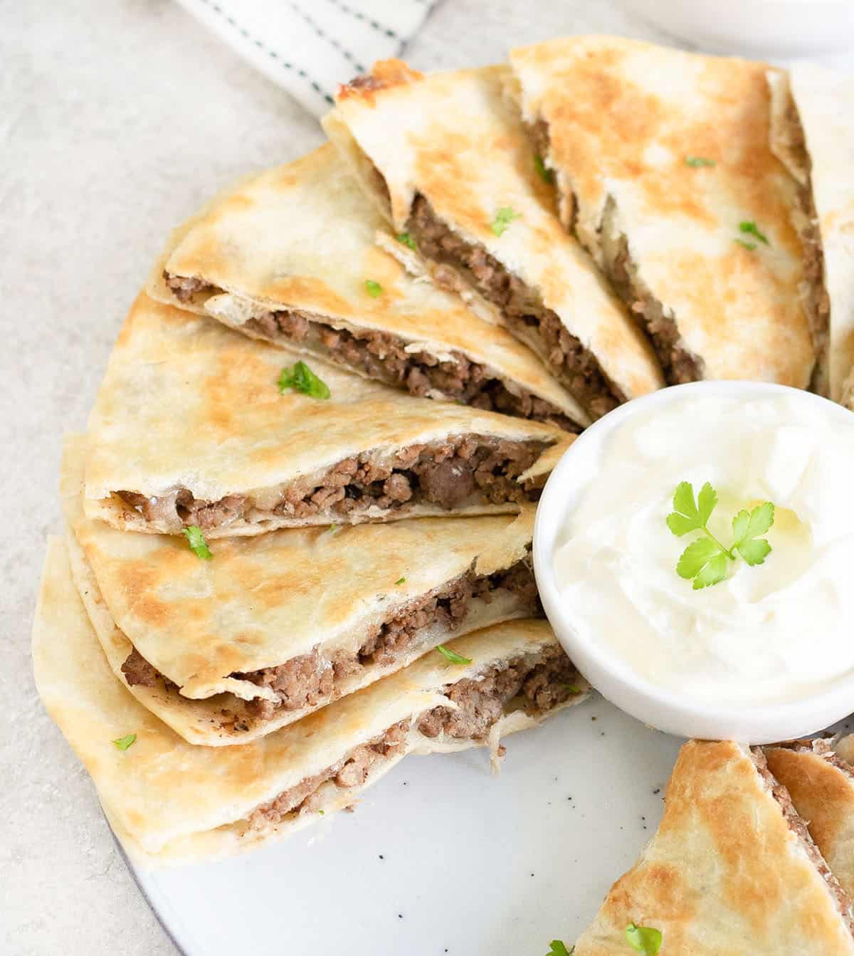 Taco Quesadillas