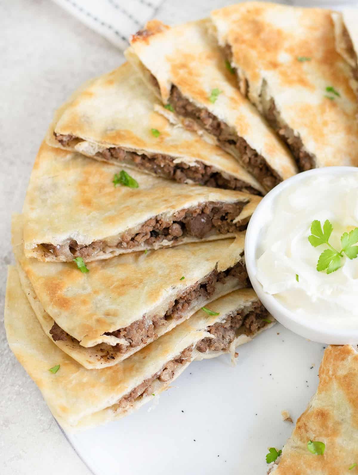 Taco Quesadillas