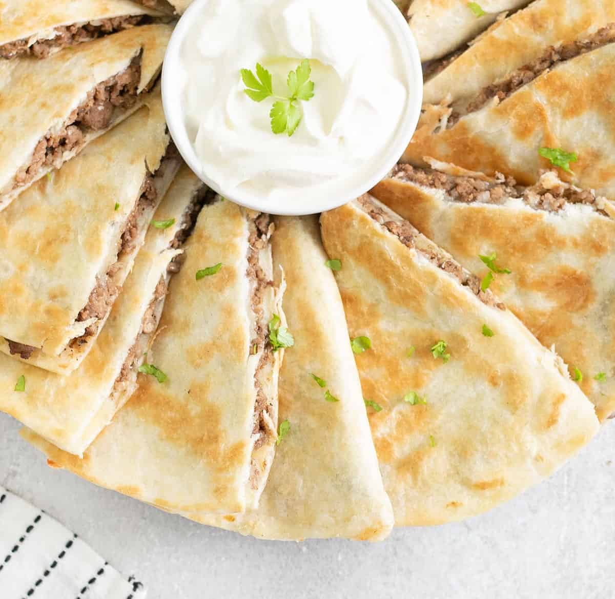 Taco Quesadillas