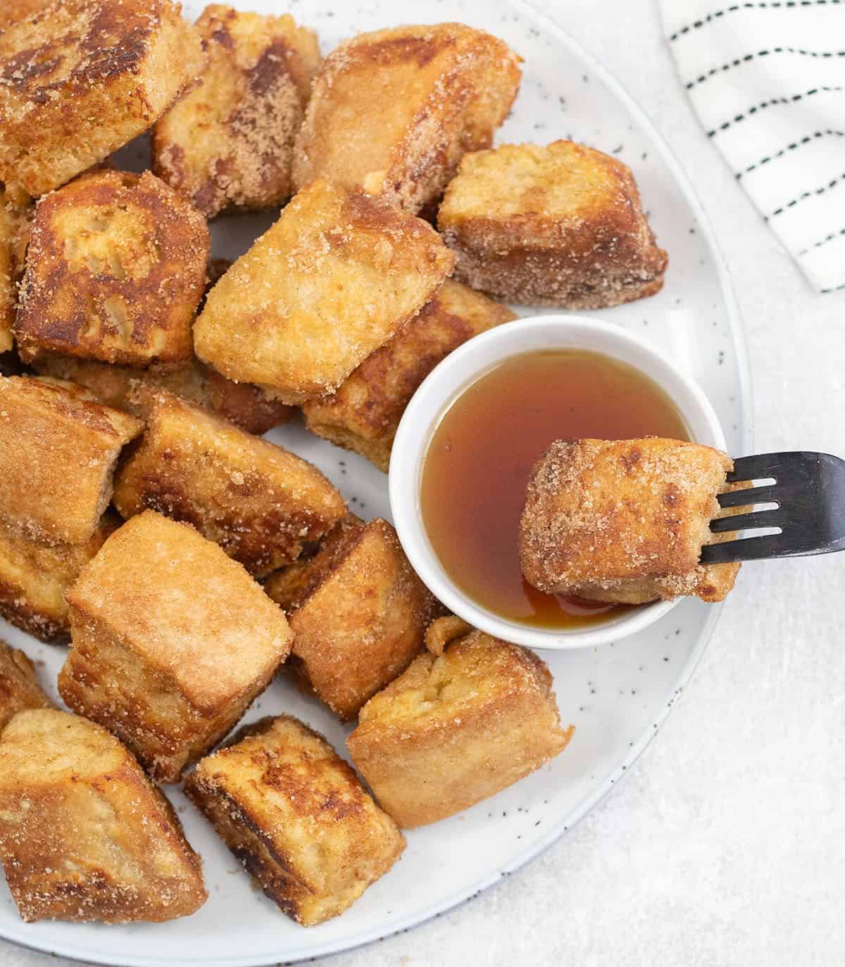 Cinnamon French Toast Bites