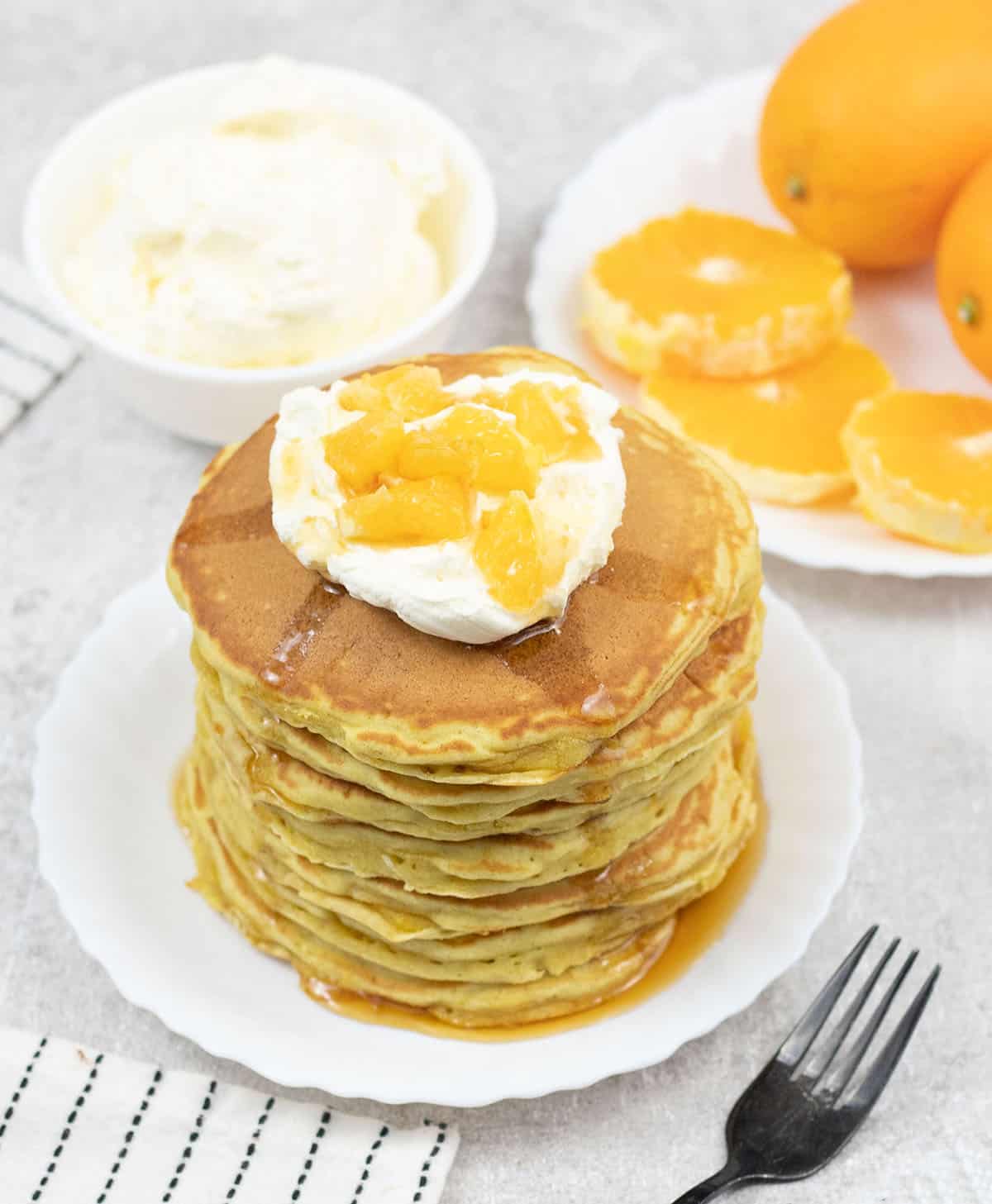 Orange Pancakes