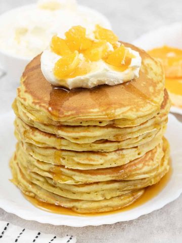 Orange Pancakes