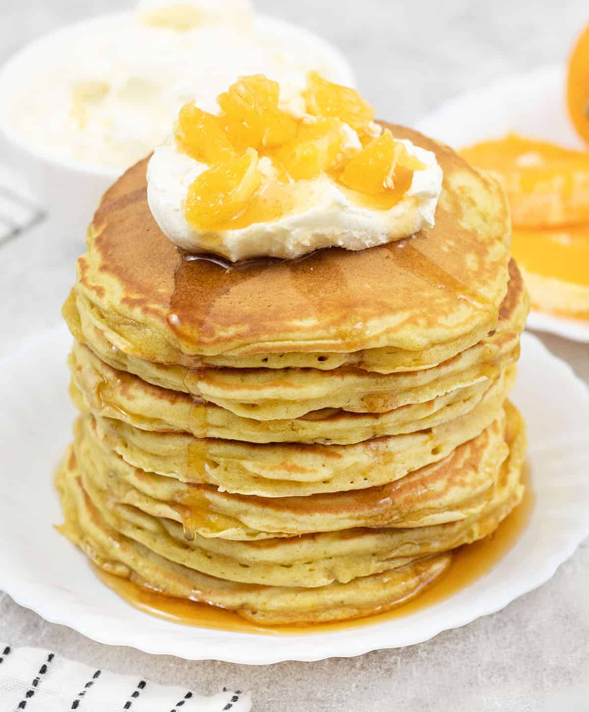 Orange Pancakes