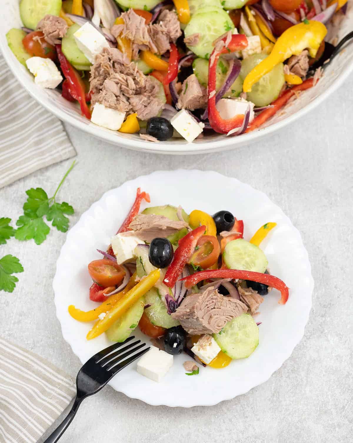 Tuna and Feta Salad