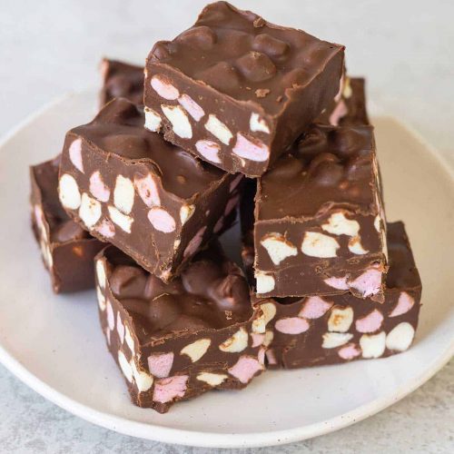 5 Minute Microwave Chocolate Marshmallow Fudge Healthy Life Trainer