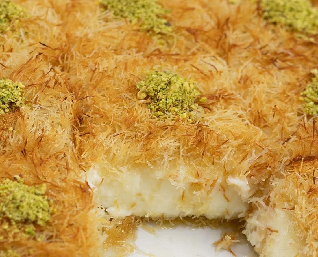 Kunafa with Cream (Ashta)