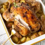 Roasted Lemon Rosemary Chicken With Potatoes