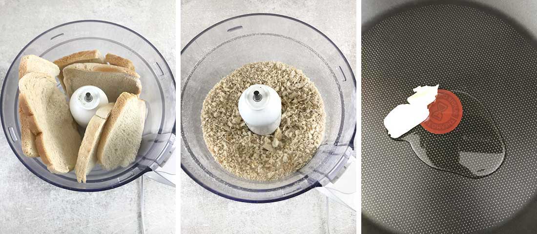 steps of making the recipe by photos