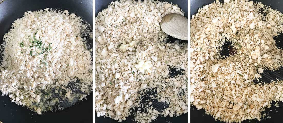 steps of making the recipe by photos