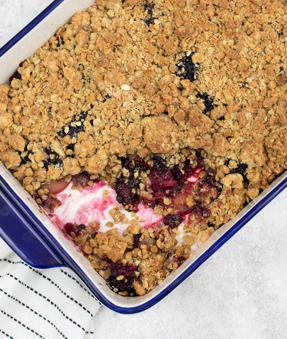 Classic Blackberry Crumble Recipe