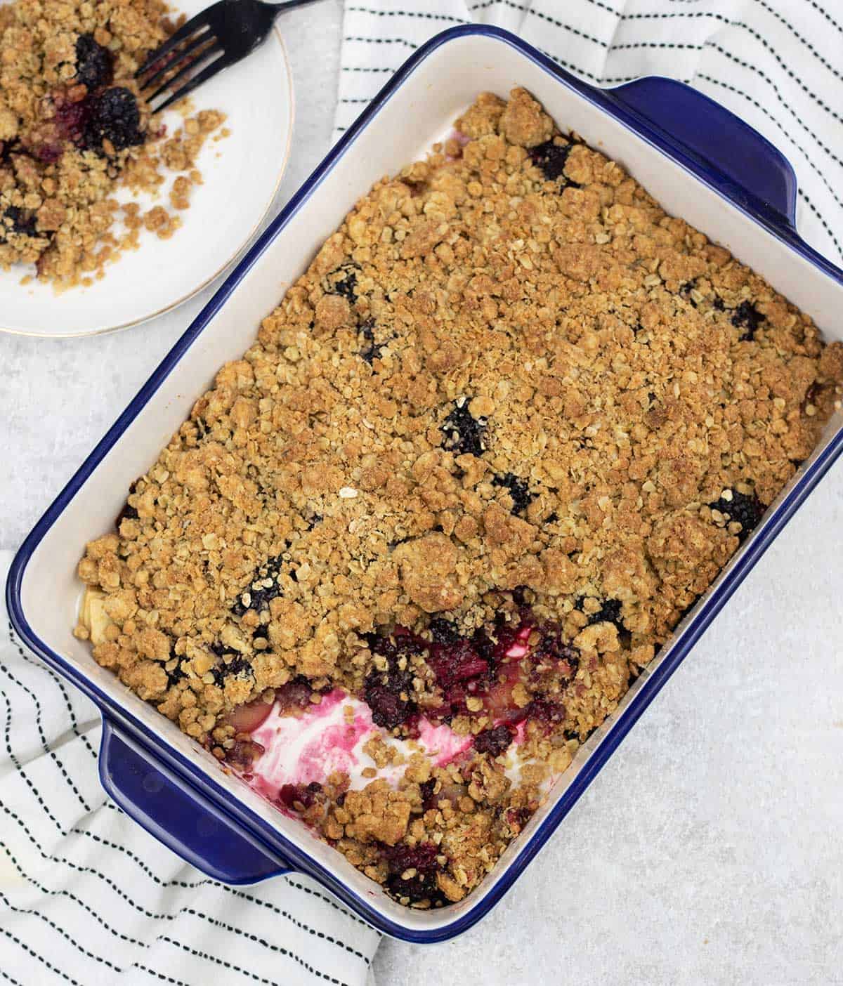 Classic Blackberry Crumble Recipe