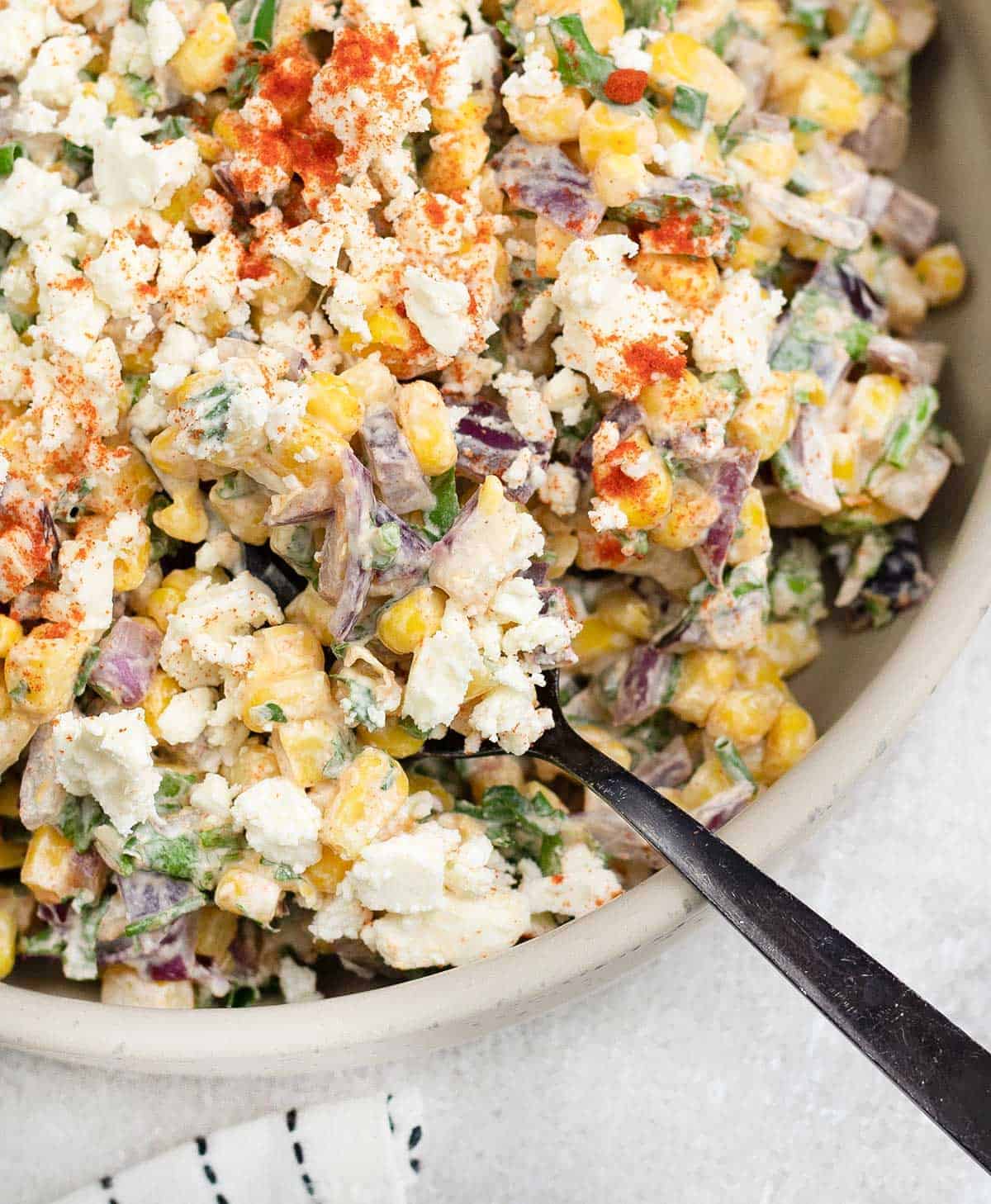 Elote Corn Salad (Mexican)