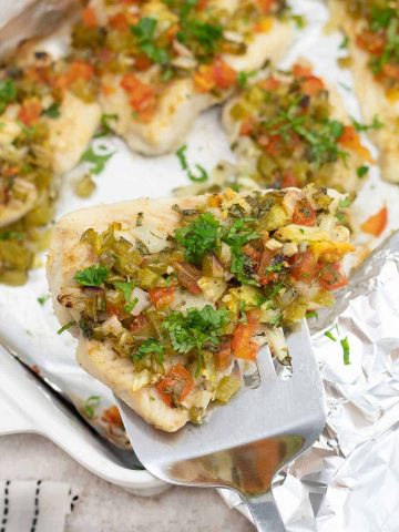 Oven Baked Sea Bass Fillets In Foil