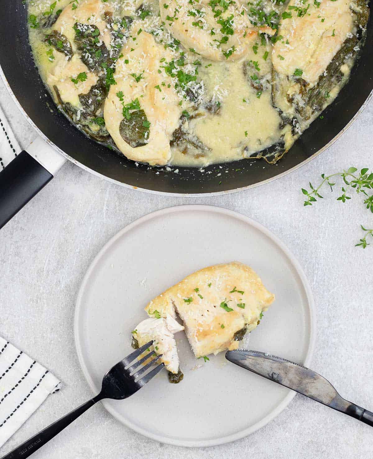 Creamy Crème Fraiche Chicken