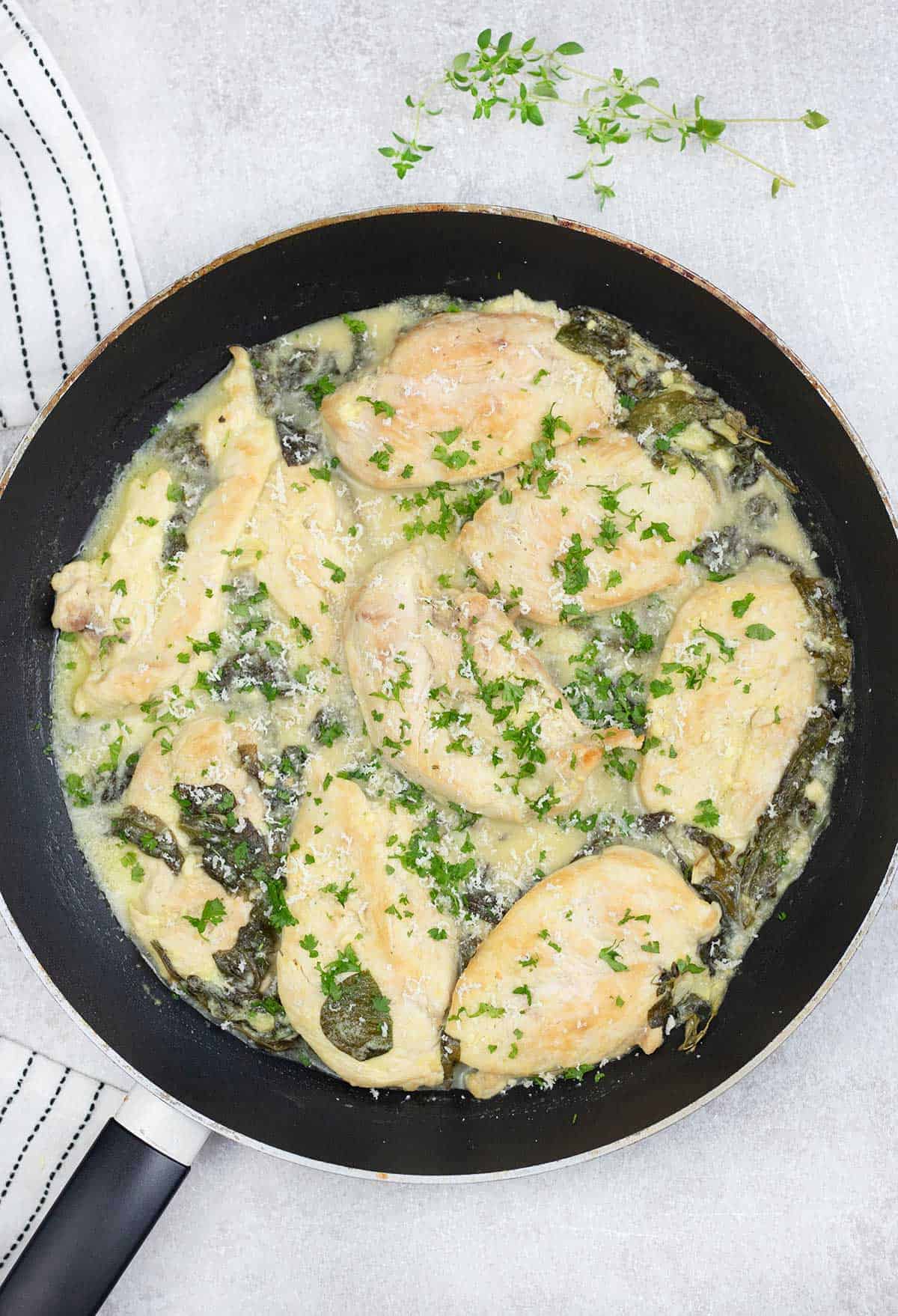 Creamy Crème Fraiche Chicken