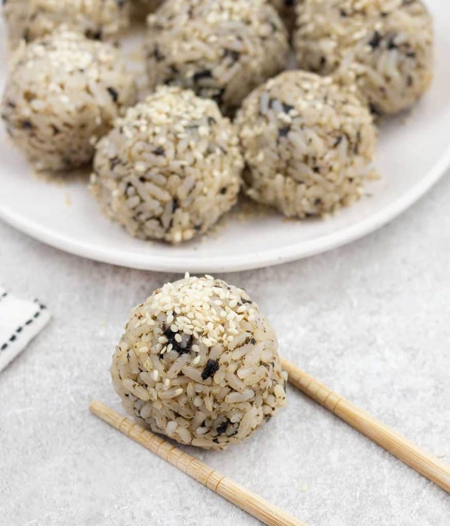 Seaweed Rice Balls Korean Healthy Life Trainer