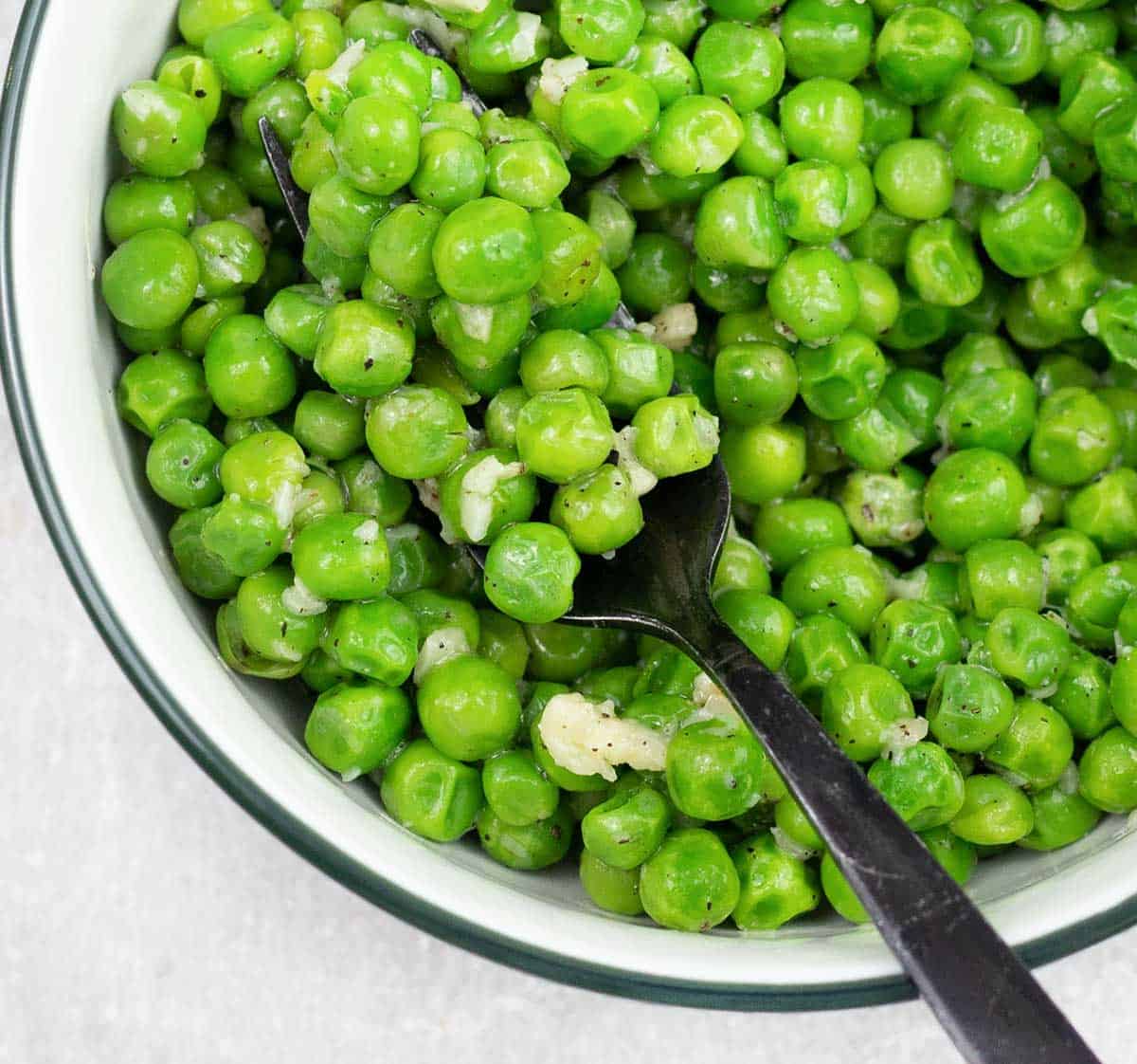 spoonful of Buttered Peas