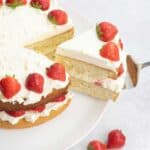 Strawberry Sponge Cake