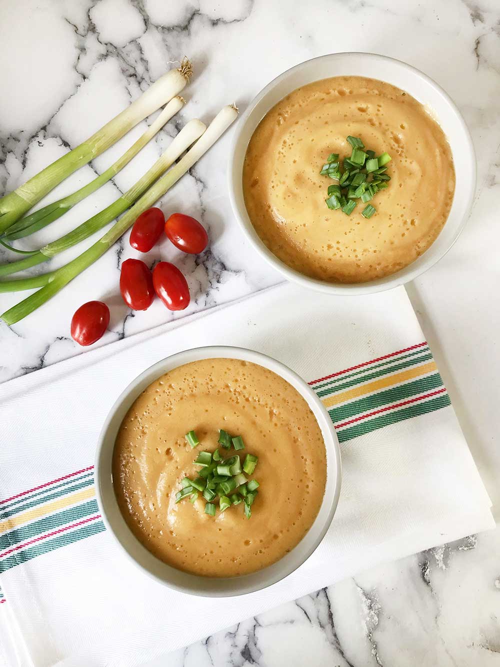 Egyptian red lentil soup.