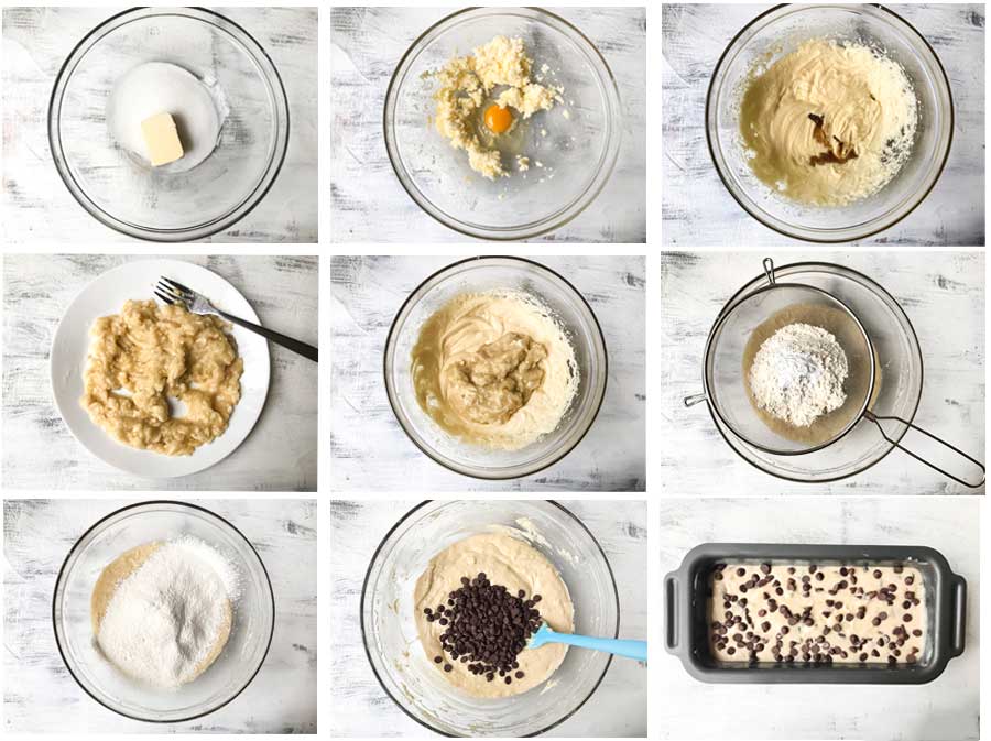Steps for making the recipe by photos.