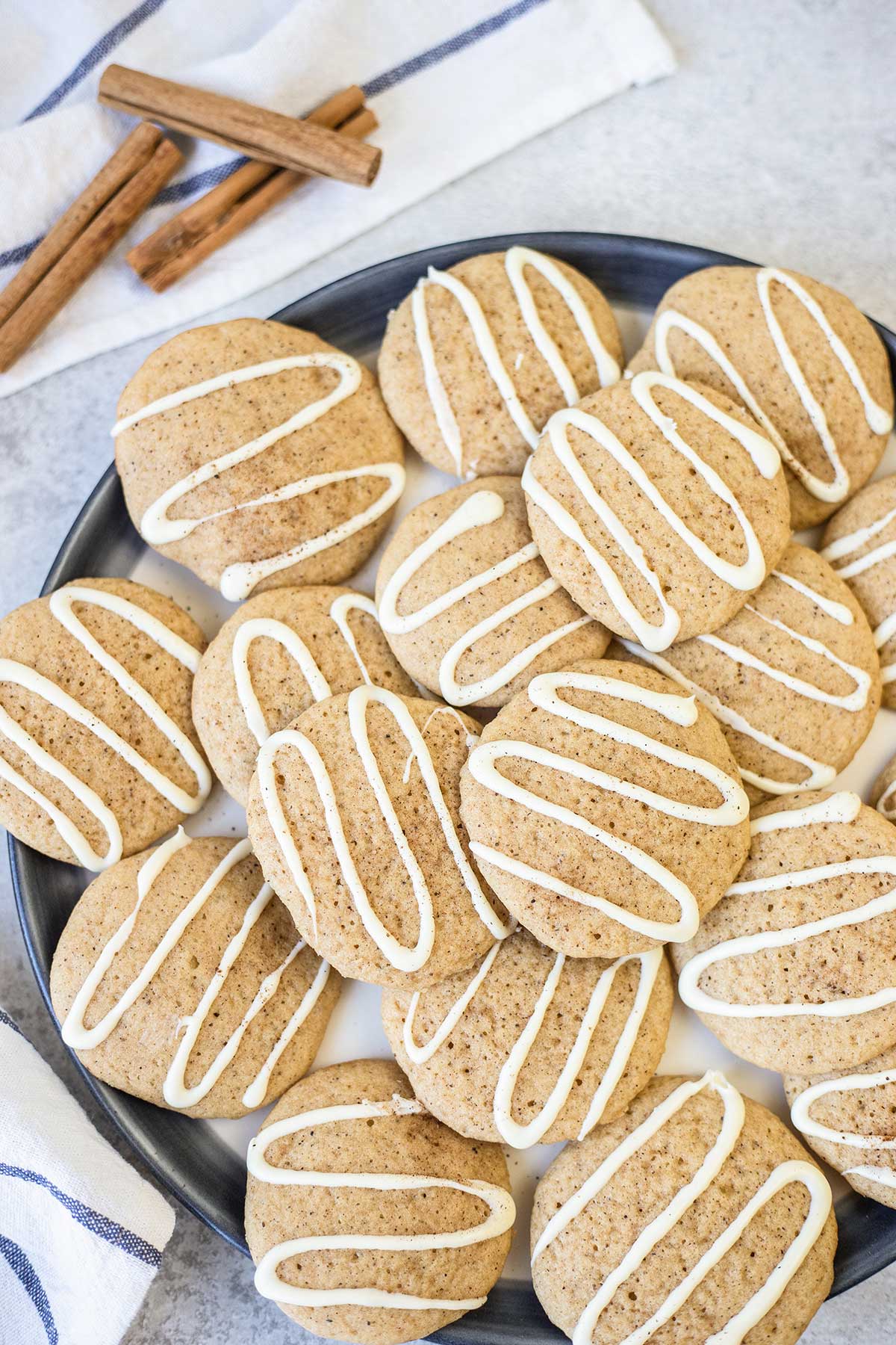 Melt in your mouth eggnog cookies.