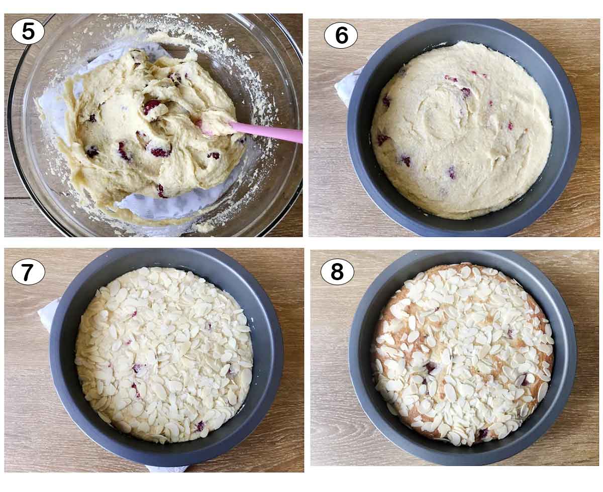 Steps of making the recipe by photos.