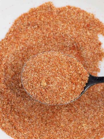 Enchilada Seasoning Mix in a bowl.