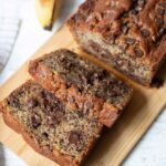 Chocolate chips banana bread.